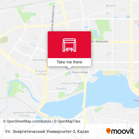 Ул. Энергетический Университет-3 map