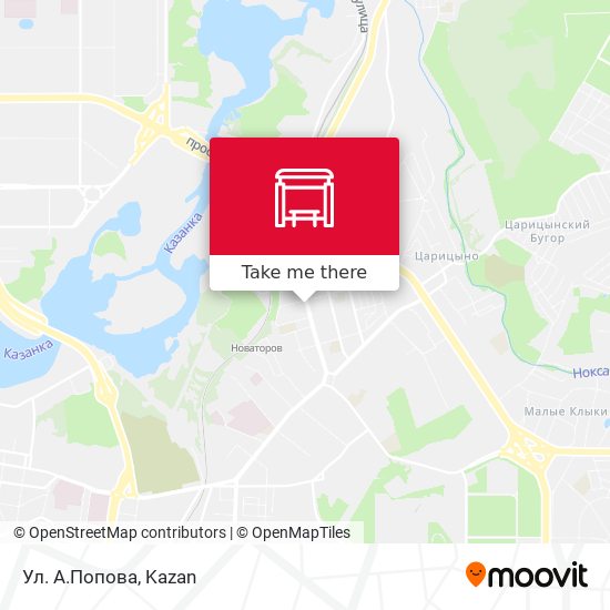 Ул. А.Попова map