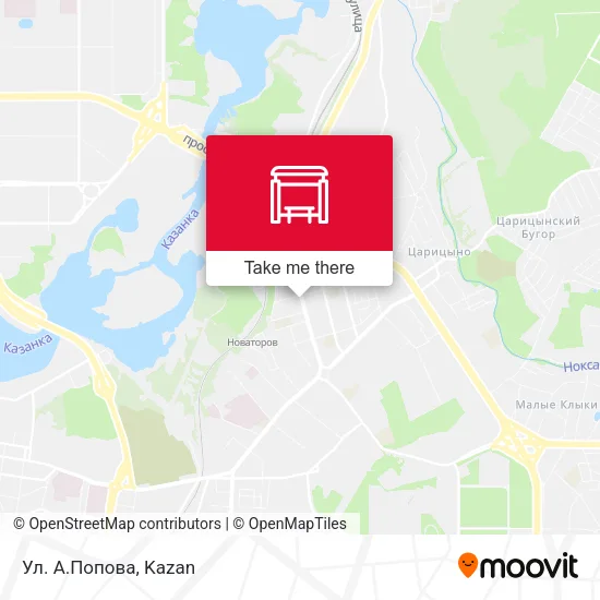 Ул. А.Попова map
