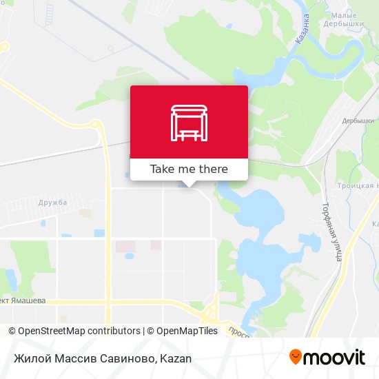 Жилой Массив Савиново map