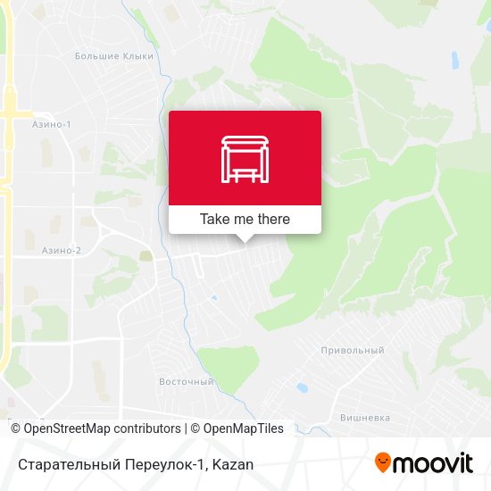 Старательный Переулок-1 map