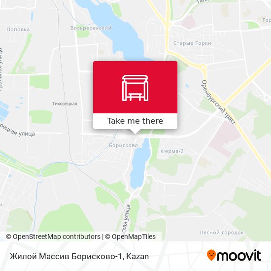 Жилой Массив Борисково-1 map