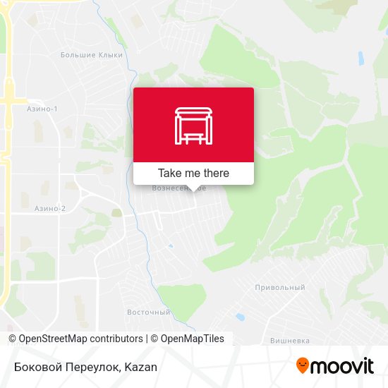 Боковой Переулок map