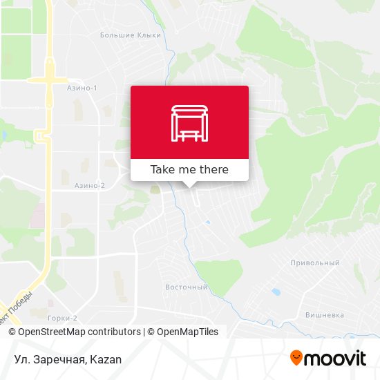 Ул. Заречная map