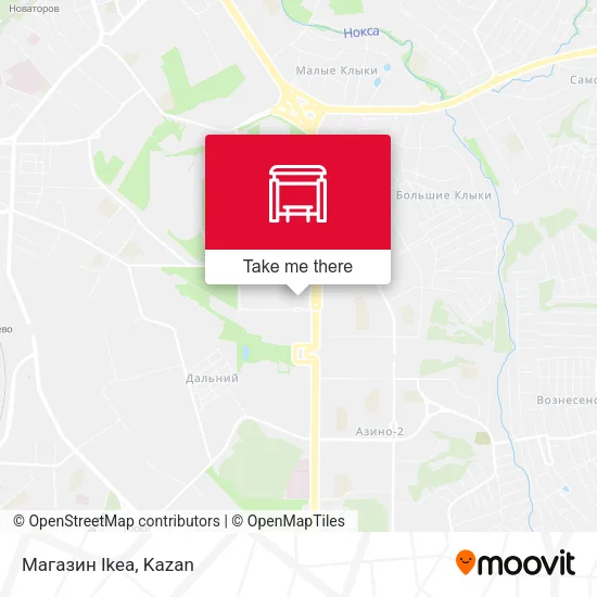 Магазин Ikea map