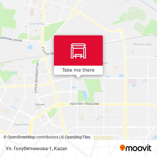 Ул. Голубятникова-1 map