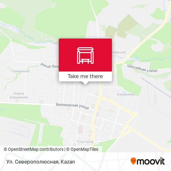 Ул. Северополюсная map