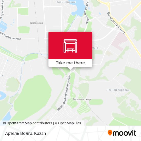 Артель Волга map