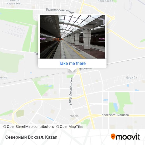 Северный Вокзал map