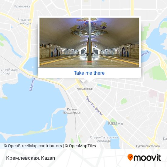 Кремлевская map