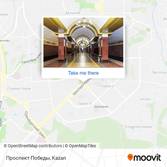 Проспект Победы map