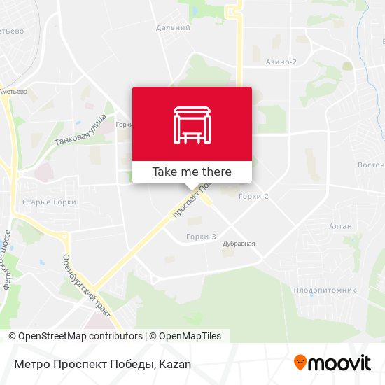 Метро Проспект Победы map