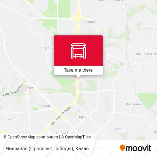 Чишмяле (Проспект Победы) map