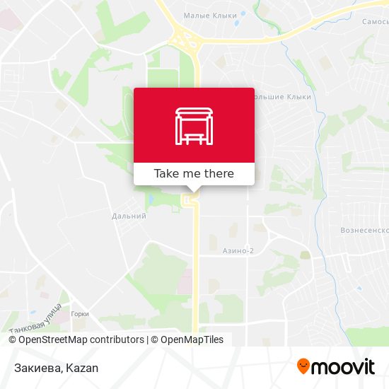 Закиева map