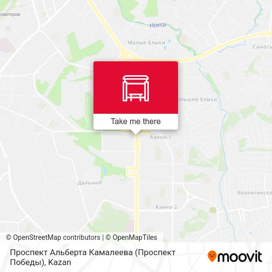 Проспект Альберта Камалеева (Проспект Победы) map