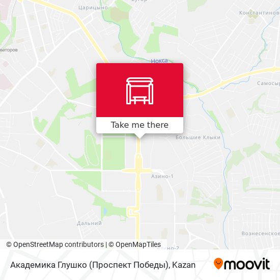 Академика Глушко (Проспект Победы) map