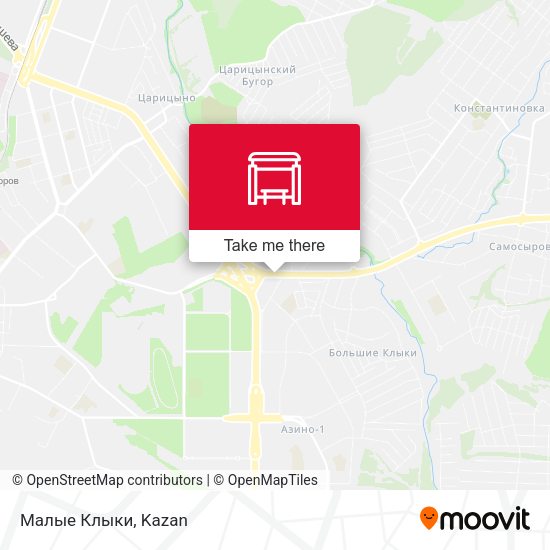 Малые Клыки map