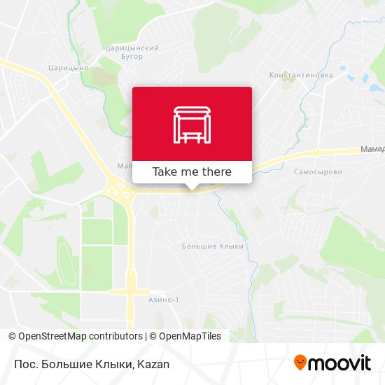 Пос. Большие Клыки map