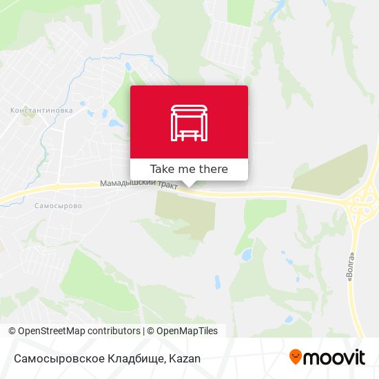 Самосыровское Кладбище map