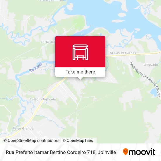 Rua Prefeito Itamar Bertino Cordeiro 718 map