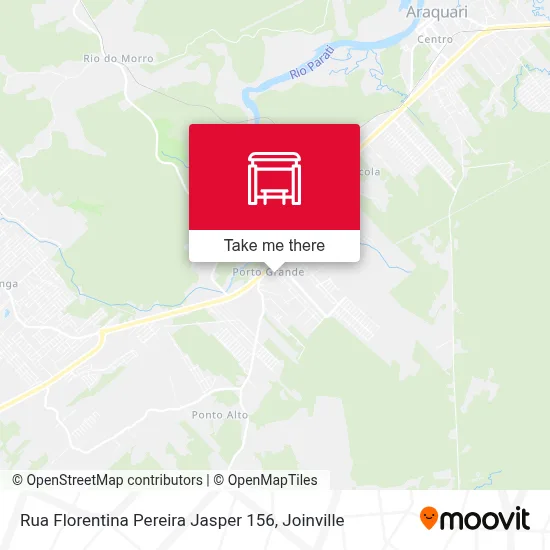 Rua Florentina Pereira Jasper 156 map