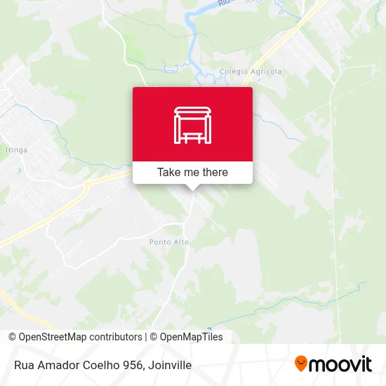 Rua Amador Coelho 956 map