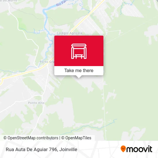 Rua Auta De Aguiar 796 map