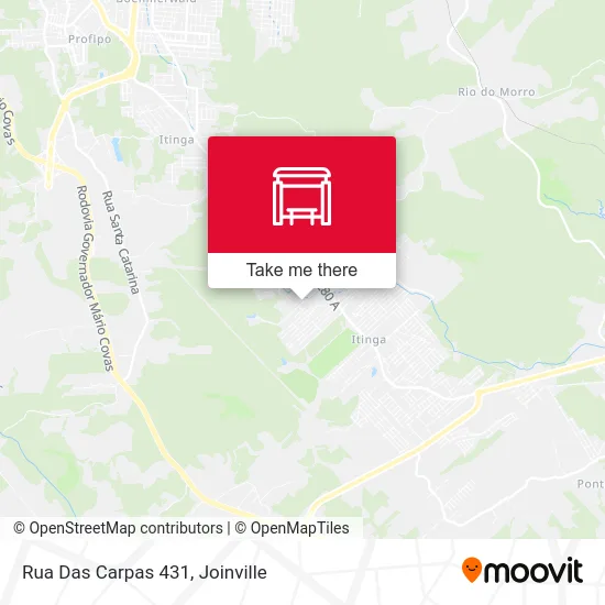 Rua Das Carpas 431 map