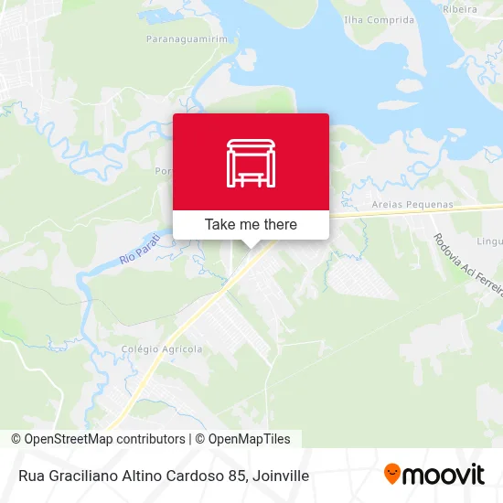 Rua Graciliano Altino Cardoso 85 map