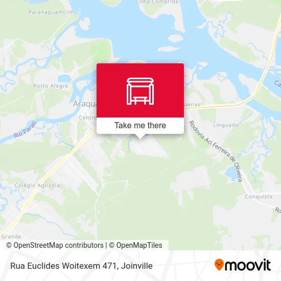 Rua Euclides Woitexem 471 map