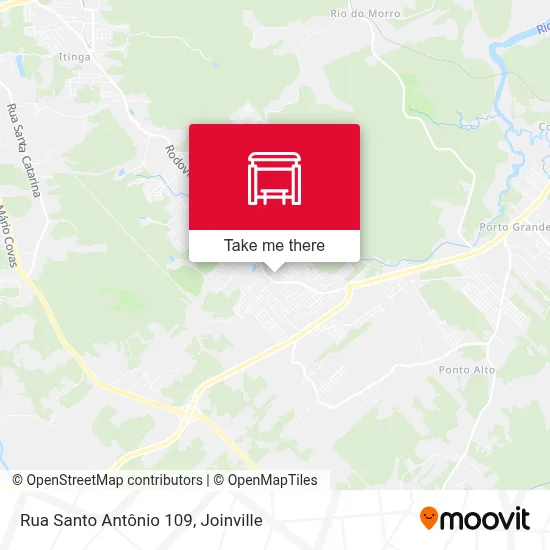 Rua Santo Antônio 109 map