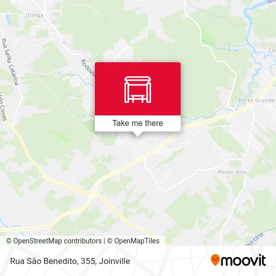 Rua São Benedito, 355 map