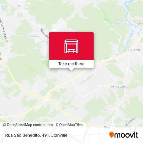 Rua São Benedito, 491 map