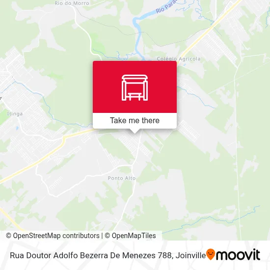 Rua Doutor Adolfo Bezerra De Menezes 788 map