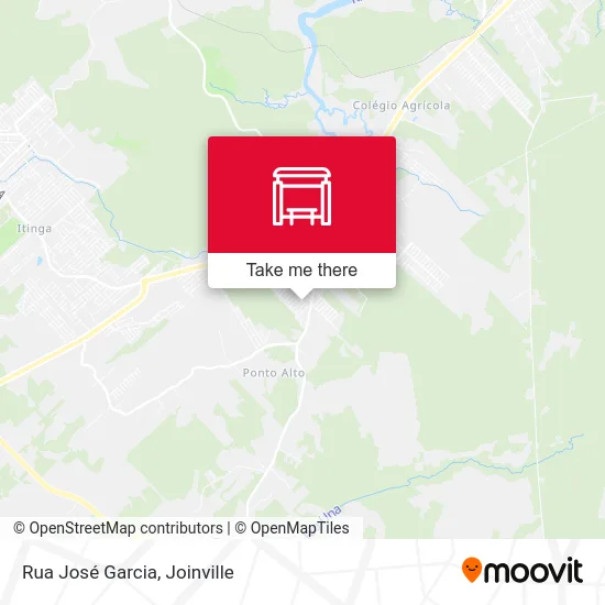 Rua José Garcia map