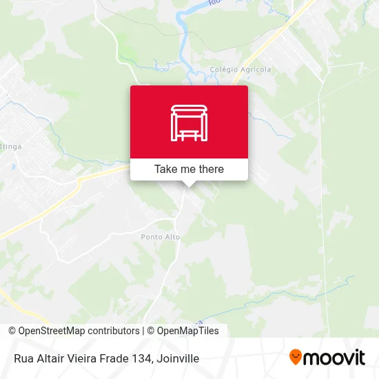Rua Altair Vieira Frade 134 map