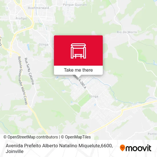 Avenida Prefeito Alberto Natalino Miquelute,6600 map