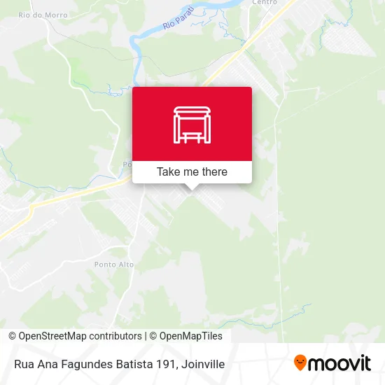 Rua Ana Fagundes Batista 191 map