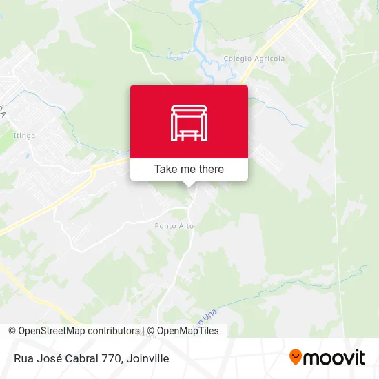 Rua José Cabral 770 map