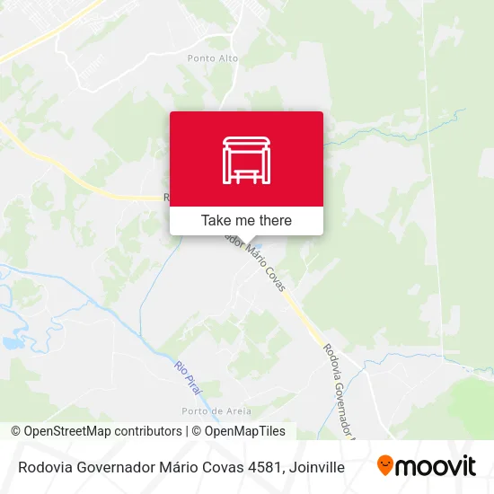Rodovia Governador Mário Covas 4581 map
