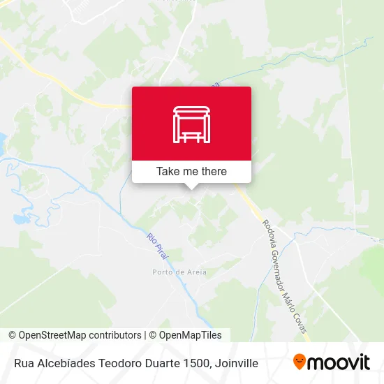 Rua Alcebíades Teodoro Duarte 1500 map