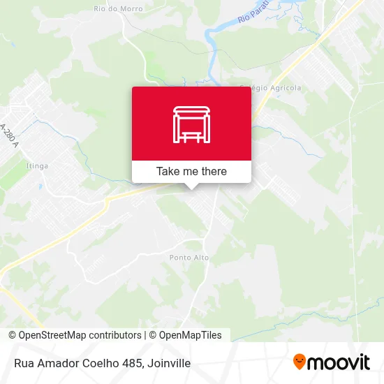 Rua Amador Coelho 485 map