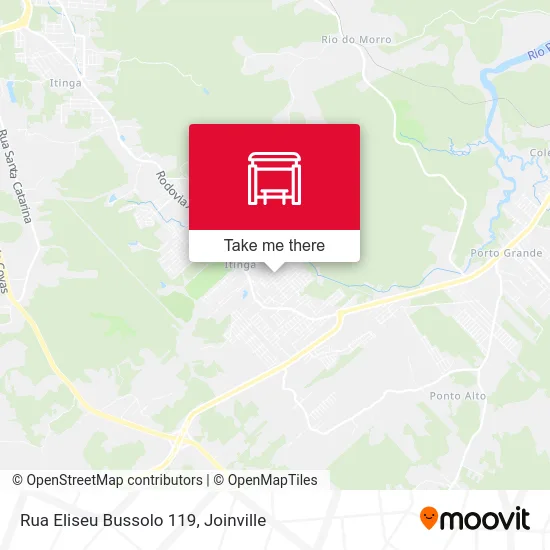 Rua Eliseu Bussolo 119 map