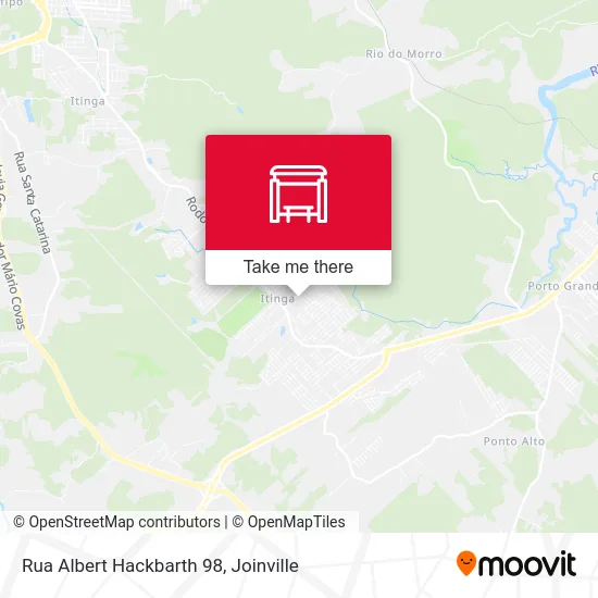 Rua Albert Hackbarth 98 map