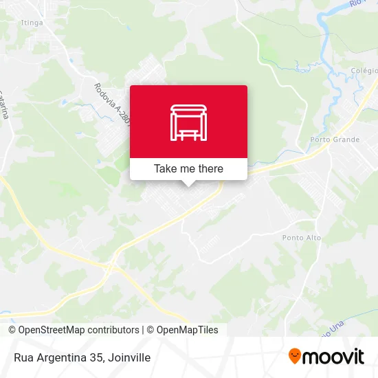 Rua Argentina 35 map