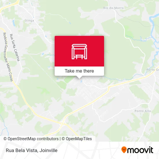 Rua Bela Vista map