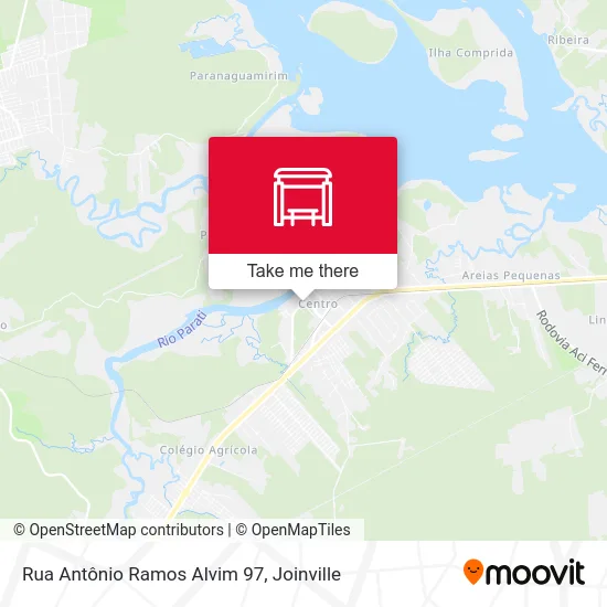 Rua Antônio Ramos Alvim 97 map