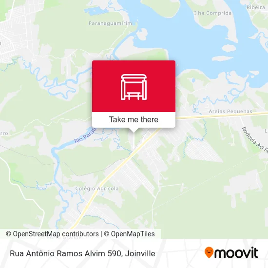 Rua Antônio Ramos Alvim 590 map