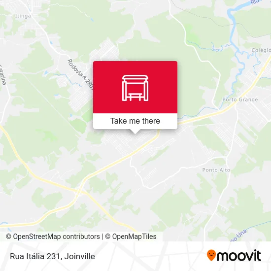 Rua Itália 231 map
