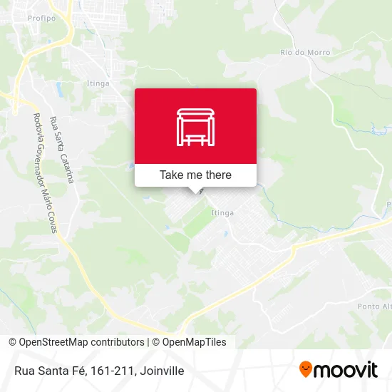 Rua Santa Fé, 161-211 map